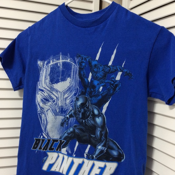 Marvel Avengers Black Panther Tshirt Boys Sz XS - Picture 3 of 8